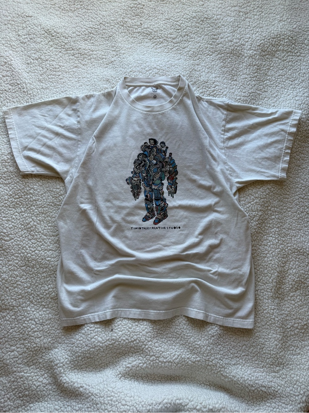 Timidtales Creative Studio Guardian 2 Streetwear Oversized Tee Sz. XL